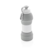 Opvouwbare siliconen sport fles, grijs Opvouwbare siliconen sport fles, grijs
